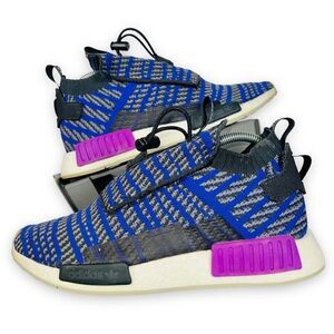 Adidas NMD TS1 Primeknit 'Carbon Energy Ink' BB9177 Men's 8